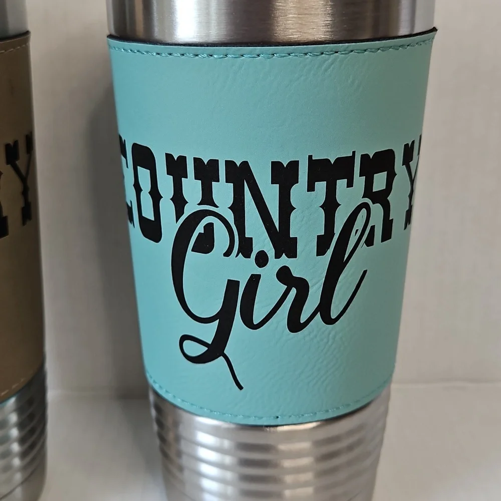 Polar Camel COUNTRY GIRL Tumblers, Set Of 2